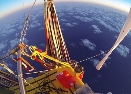 The Two Eagles balloon is capable of staying aloft for up to 10 days . Source: BBC.com