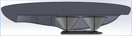 The MAAT’s primary energy source will be photovoltaic arrays on the airship’s upper surface Image credit: The Engineer