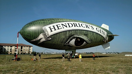 It's a dill-rigible! Credit: Hendrick's Gin – SF Weekly