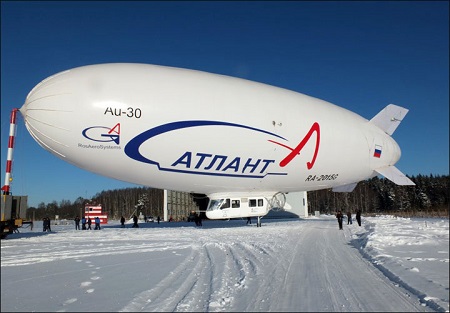 b02 airships for use in northern climate