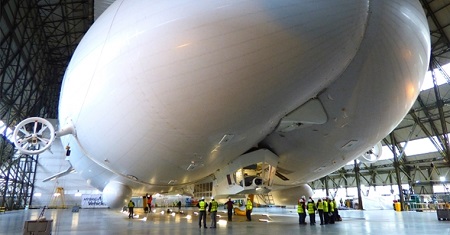 Royal naming ceremony of Airlander confirmed. Image courtesy of Hybrid Air Vehicles. 