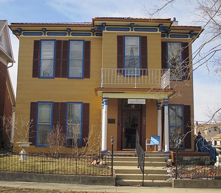 Front view of house, picture taken in March of 2015