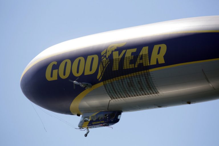 Goodyear’s nextgeneration blimp arrives in Southern California The